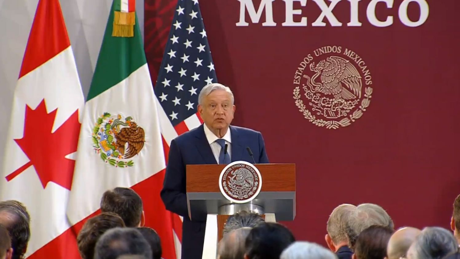 Responde AMLO a EEUU descartando que reforma eléctrica no viola el T-MEC