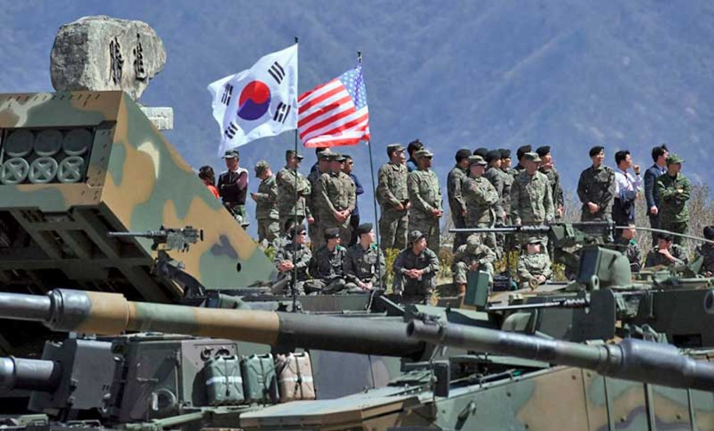 EEUU y Corea del Sur comenzaron  sus mayores ejercicios militares
