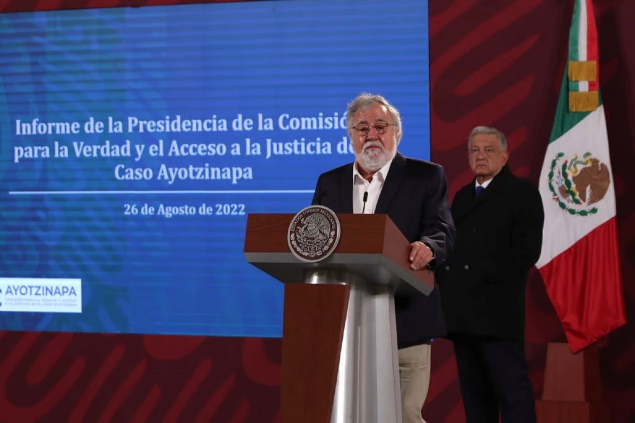 “Verdad histórica” es falsa y no es similar al reciente informe del caso Ayotzinapa: Alejandro Encinas 