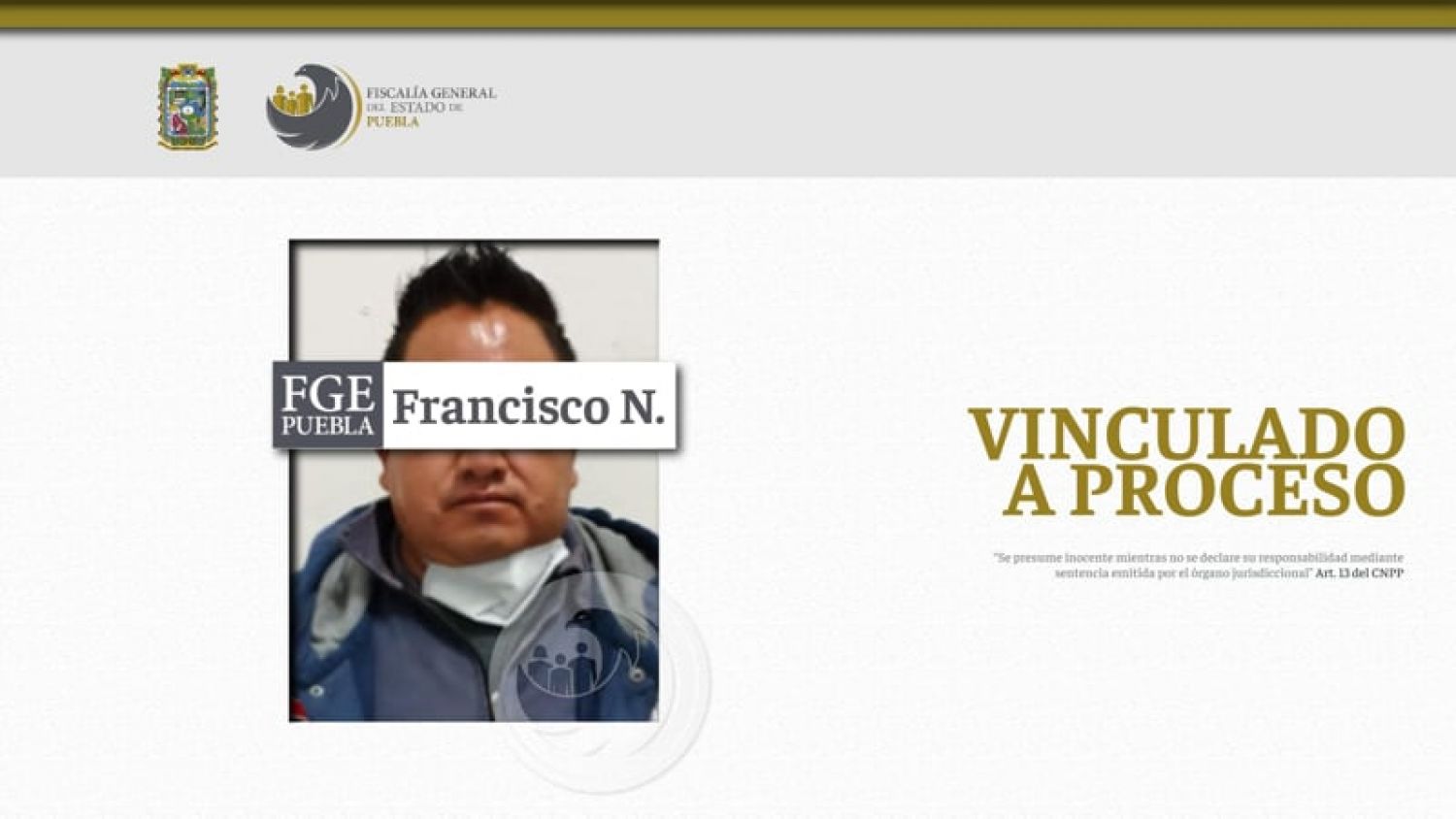 Francisco N. es enviado a prisión por abusar de su hijastra de 15 años en la colonia Adolfo López Mateos