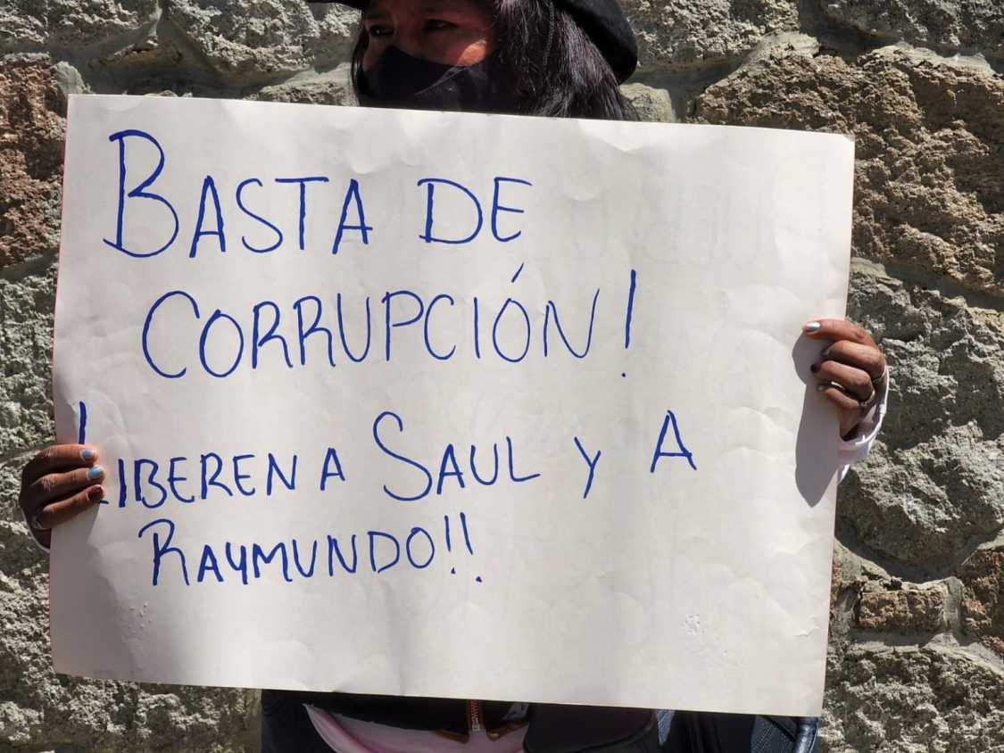 Pobladores de Tlalcuapan piden a AMLO liberación de líderes comunitarios