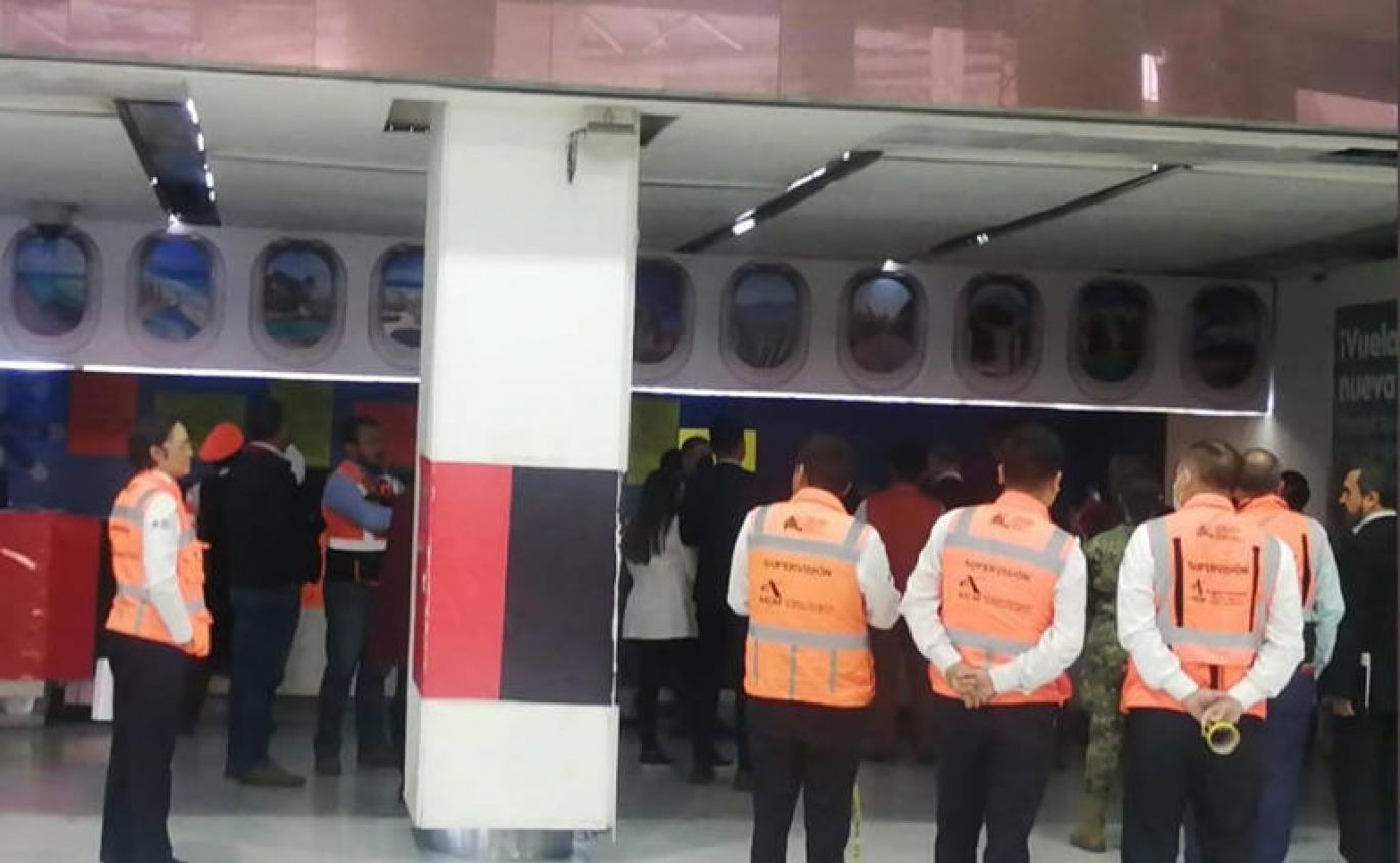 Empleados denuncian que utilizaron la fuerza pública para romper la huelga de Interjet en el AICM