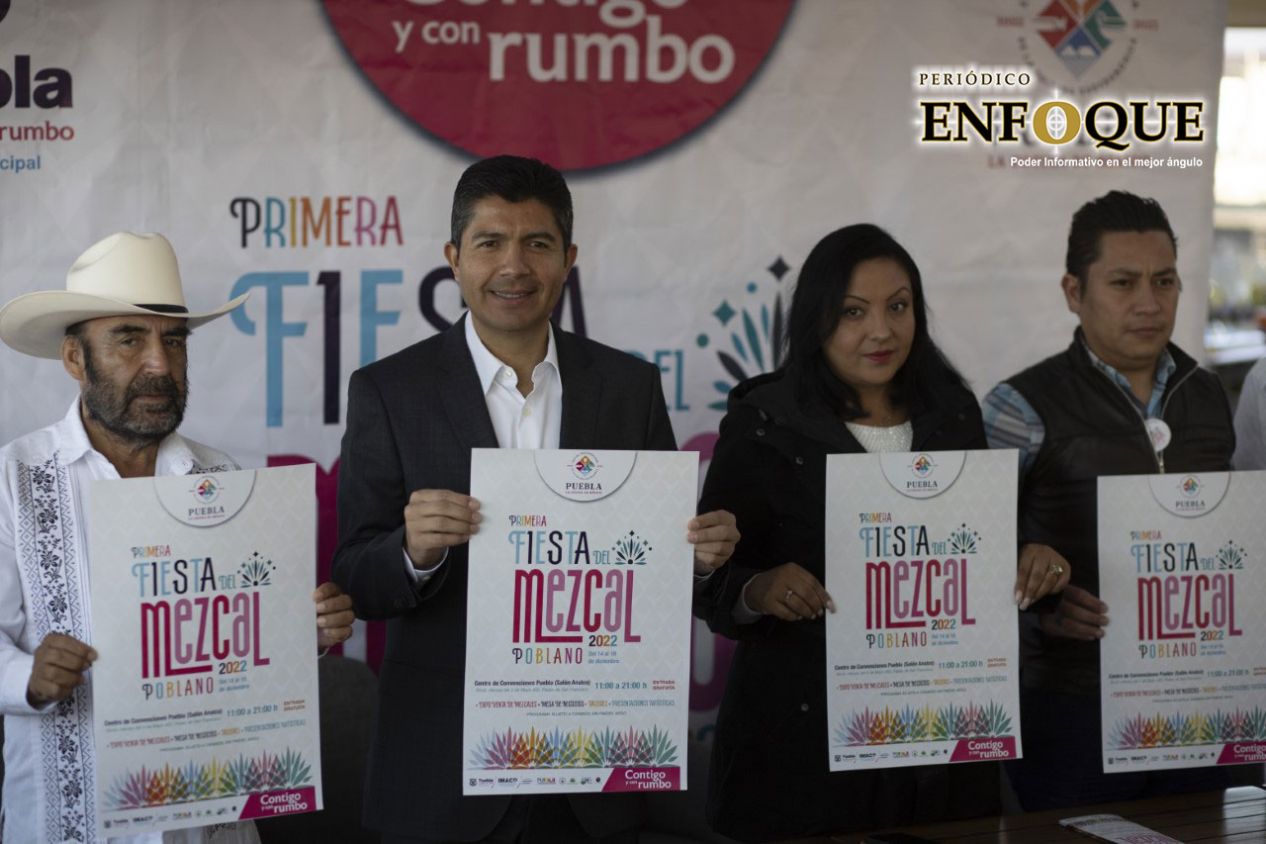 Anuncian Fiesta del Mezcal del 14 al 18 de diciembre