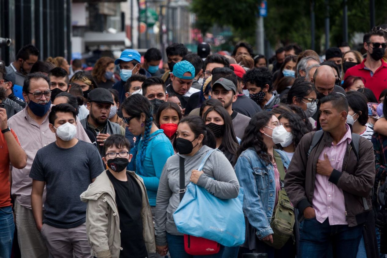 Suma México 42 mil 582 contagiados nuevos de Covid-19 en las últimas horas