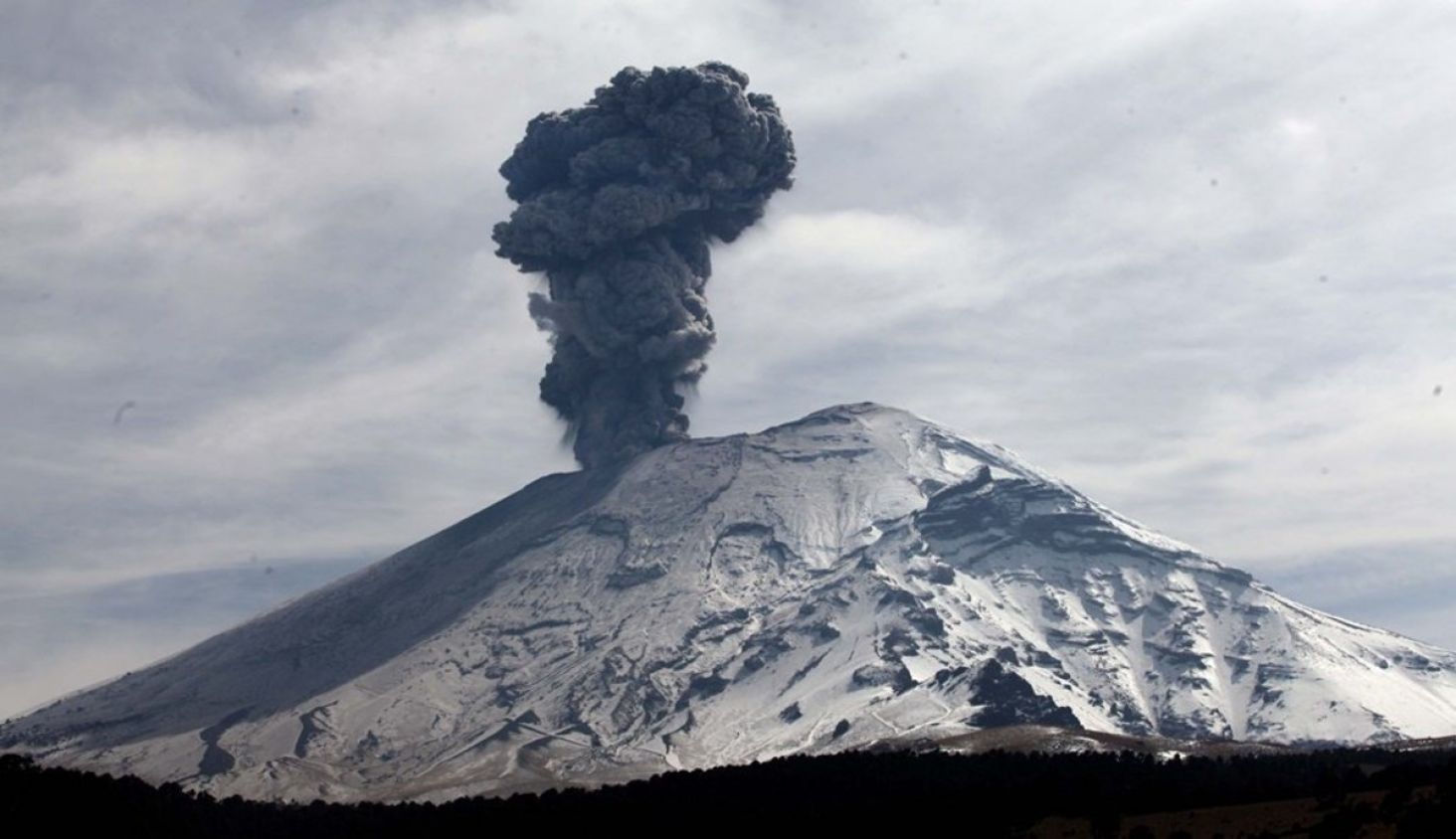 Actividad volcánica: Popocatépetl registró 31 exhalaciones en las últimas 24 horas
