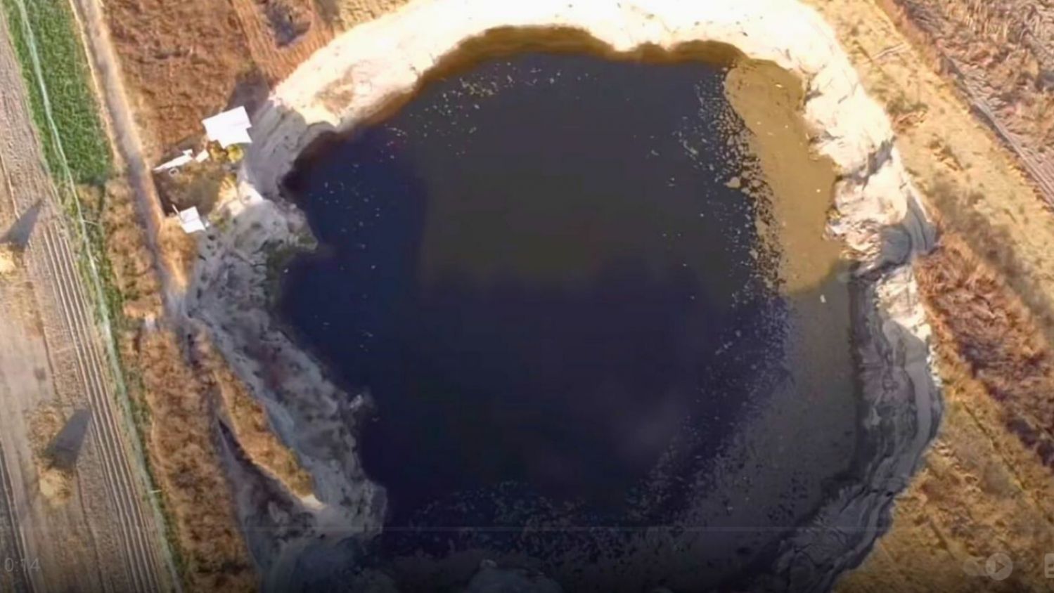 Así luce actualmente el famoso socavón de Puebla (VIDEO)