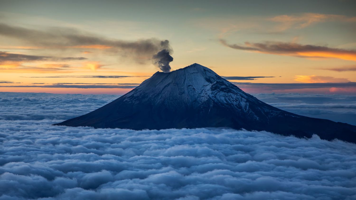 Actividad volcánica: Popocatépetl emite 58 exhalaciones y un sismo