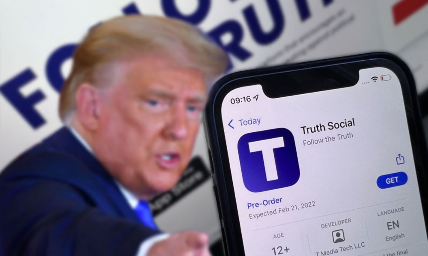 Red social de Donald Trump ya está disponible