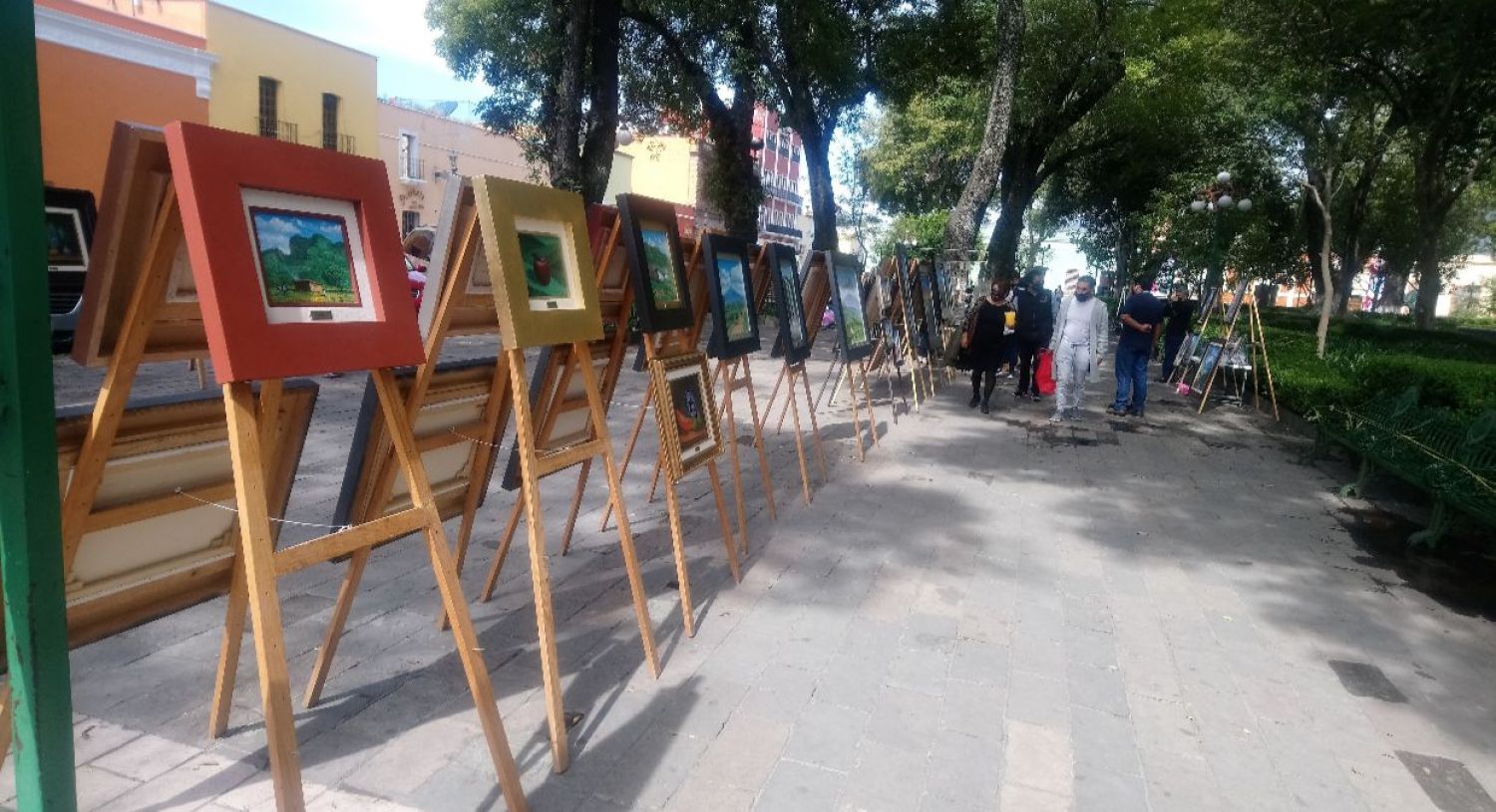 Jardín del Arte de Tlaxcala, Galería de Arte al Aire Libre