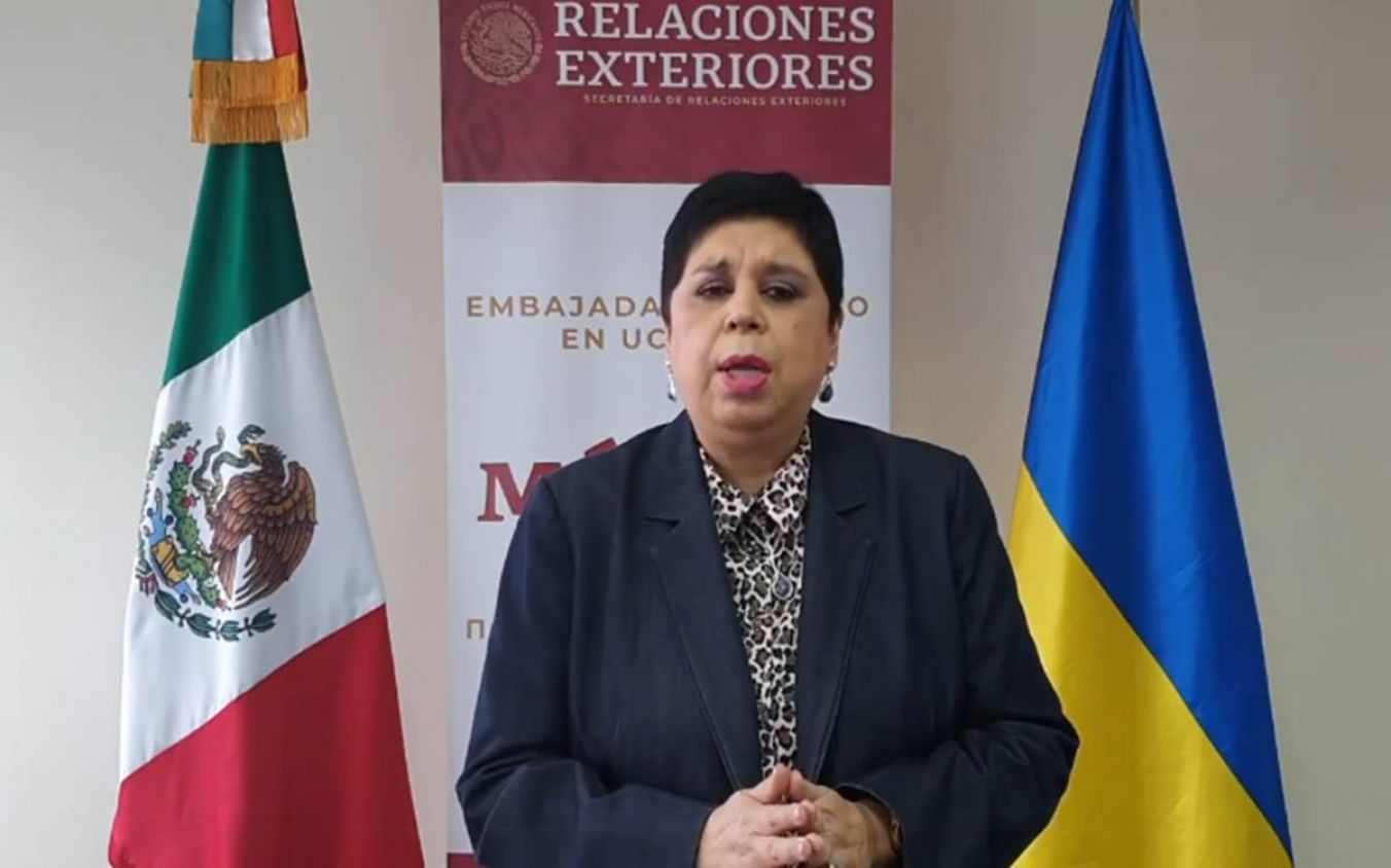 Los 225 mexicanos en Ucrania y funcionarios de la embajada de México en el país, se encuentran bien, asegura Olga García