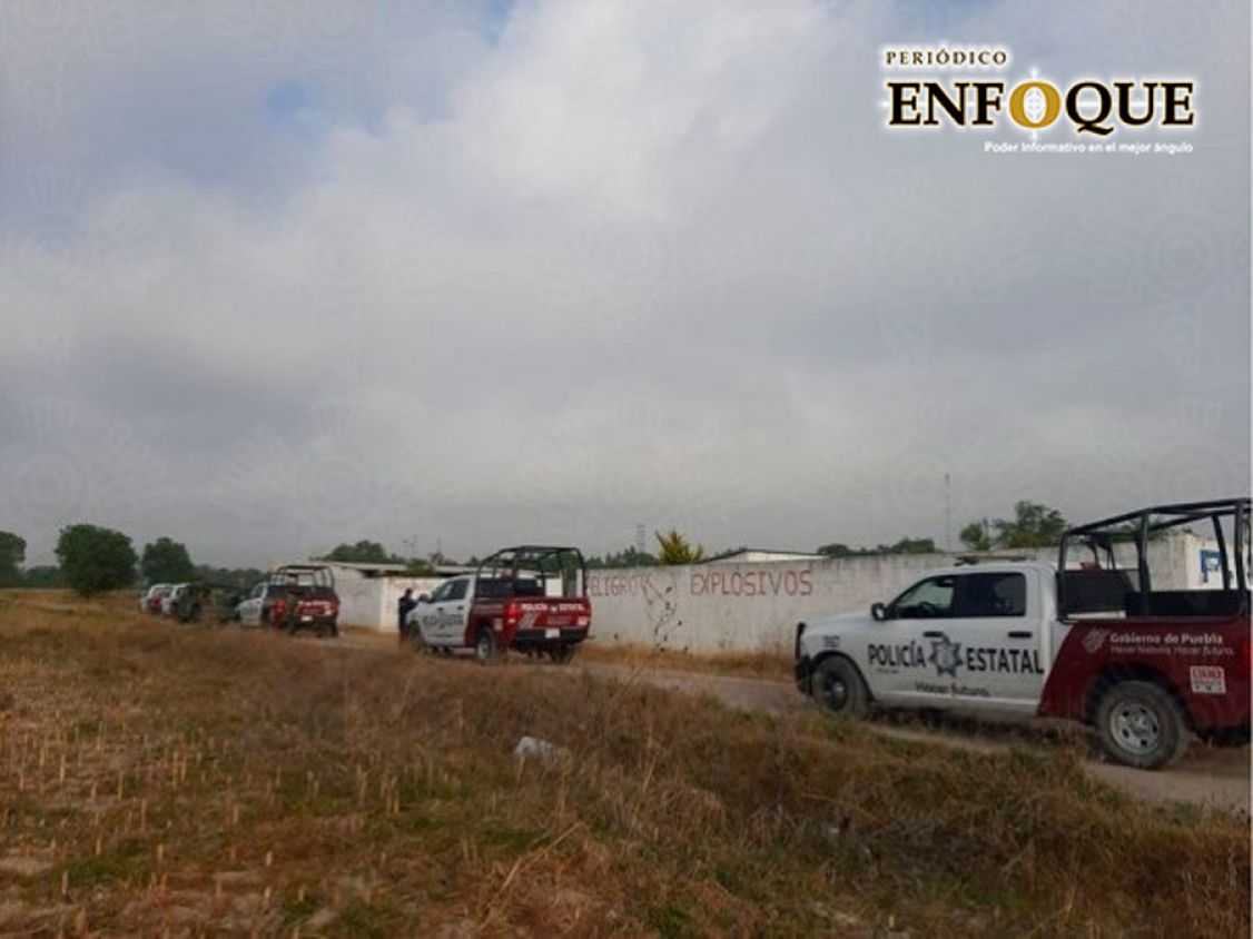  Explota polvorín en Santo Tomás Hueyotlipan, no hubo personas lesionadas 