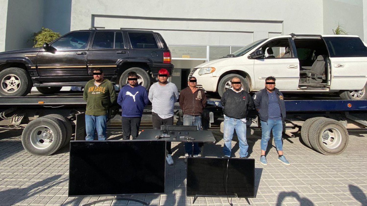 Detienen en San Andrés Cholula a grupo delictivo enfocado en el robo de comercios 