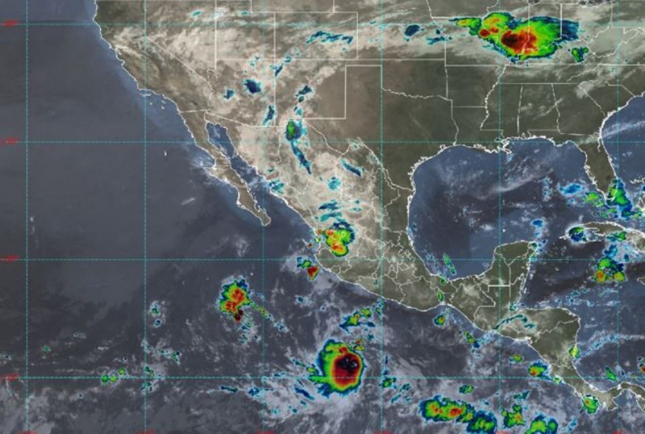 Se forma tormenta tropical 'Frank' en el Pacífico, esta será su trayectoria