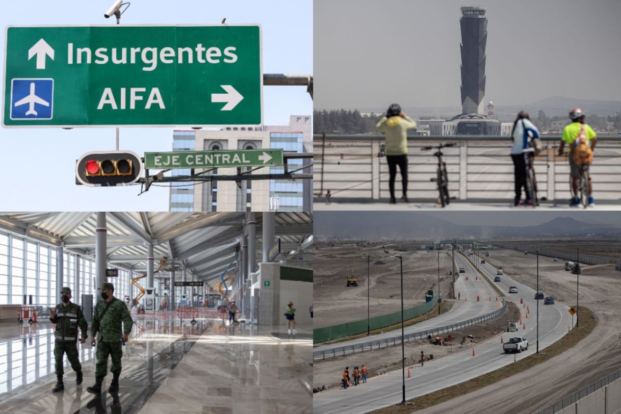 AMLO confirma que tendrá reunión para mejorar vialidades que conectan al AIFA