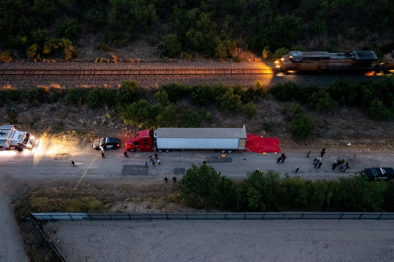 Consulado en Texas San Antonio, ha contactado a 22 familias de los migrantes fallecidos