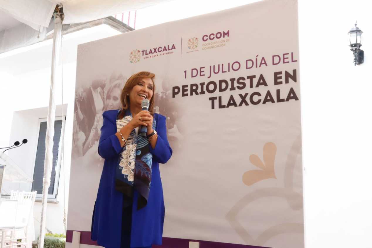 Gobernadora de Tlaxcala rendirá informe de actividades en septiembre