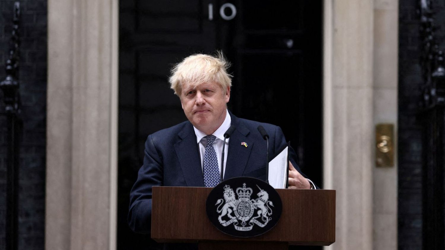 Boris Johnson dimitió como líder del Partido Conservador; este fue su discurso