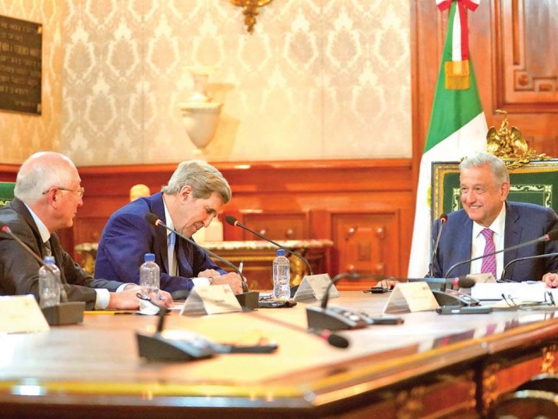 Reunión entre AMLO y John Kerry será mañana para revisar avaneces en materia energética