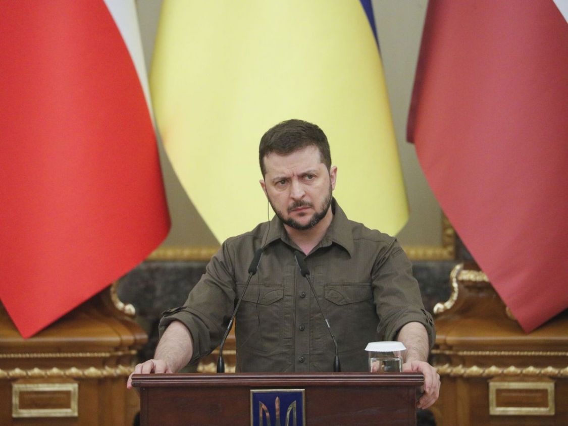 Asegura Zelenski que no le dará el territorio sur a Rusia