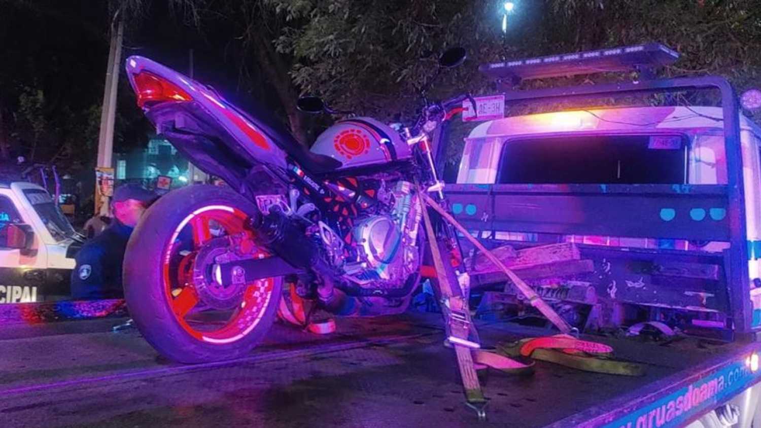 En San Andrés Cholula fueron aseguradas cuatro motocicletas en un operativo antiarraconces 