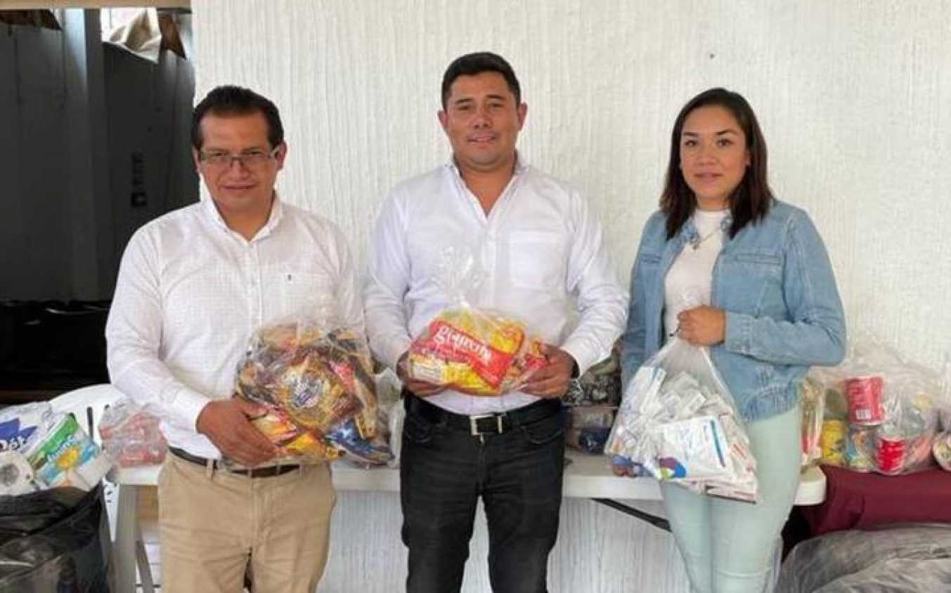 Santa Cruz Tlaxcala apoya a familias de Oaxaca afectadas por el huracán “Agatha”
