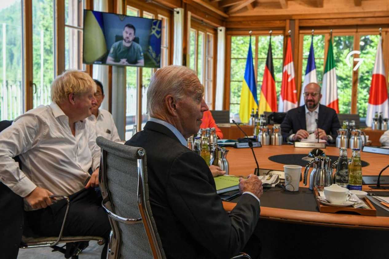 Presidente de Ucrania se reunió con el G-7; pide hacer lo posible para que la guerra termine antes de finalizar el año