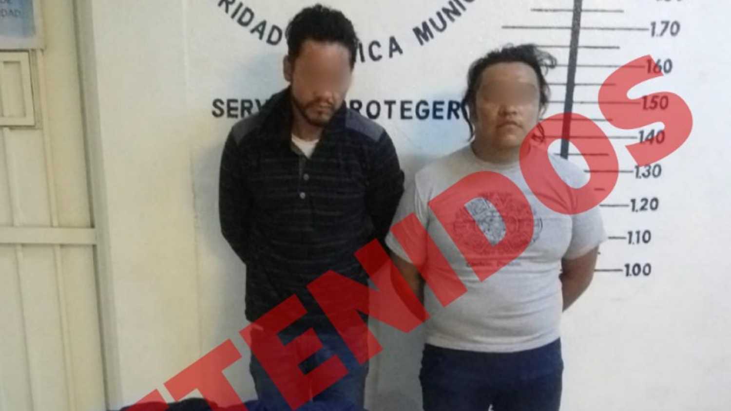 En San Pedro Cholula fueron detenidos dos presuntos asaltantes