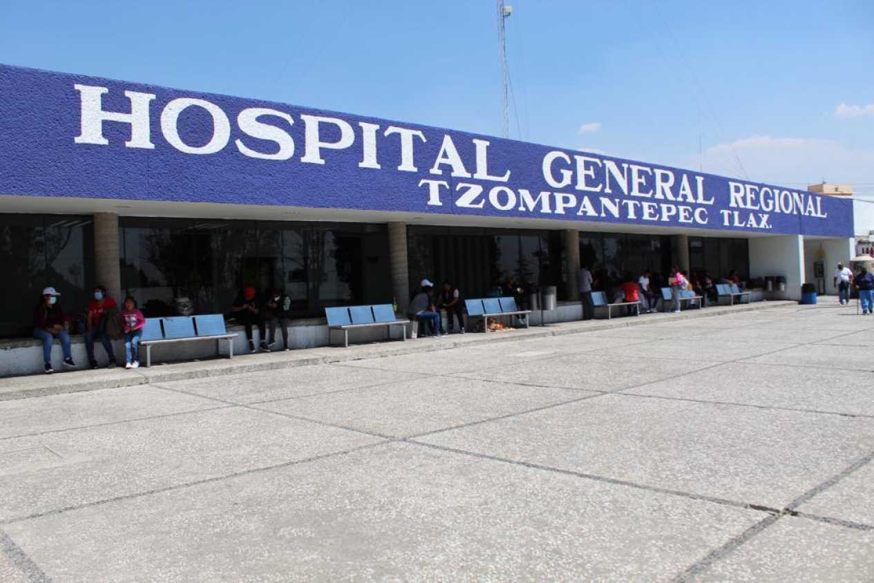 Hospital general de Tzompantepec brinda servicios de salud de manera normal
