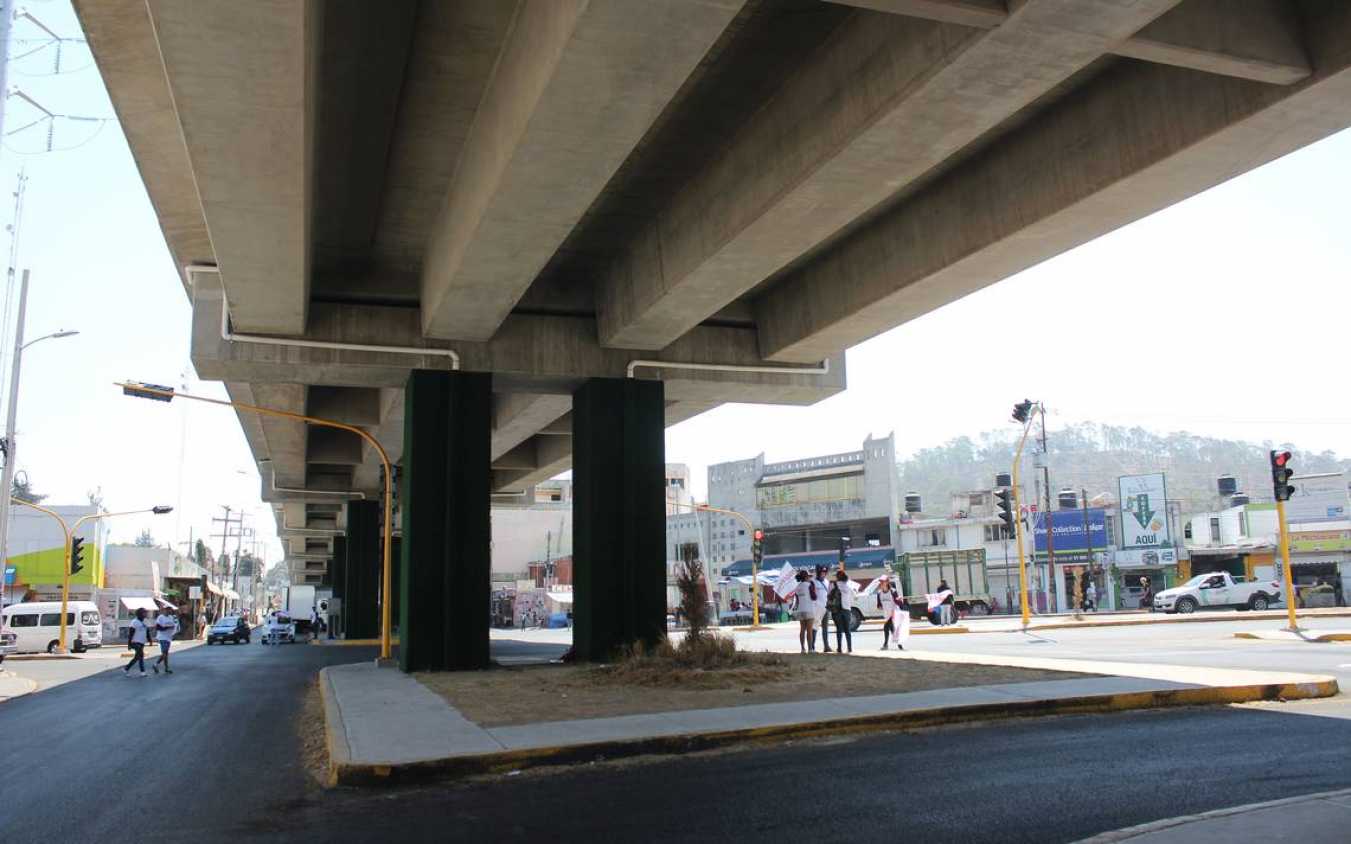 Detectan fisura en puente de Amalucan, piden intervención de autoridades