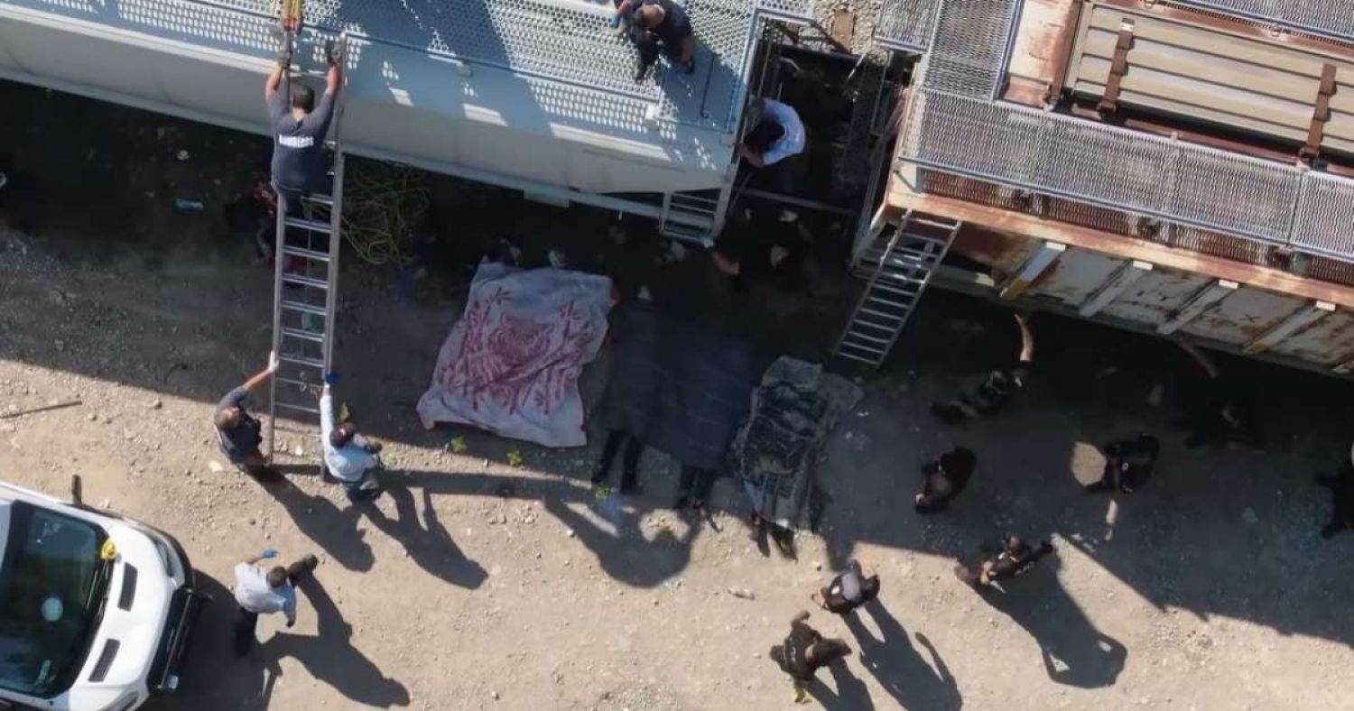 Localizan a 5 migrantes sin vida al interior de un tren en Piedras Negras