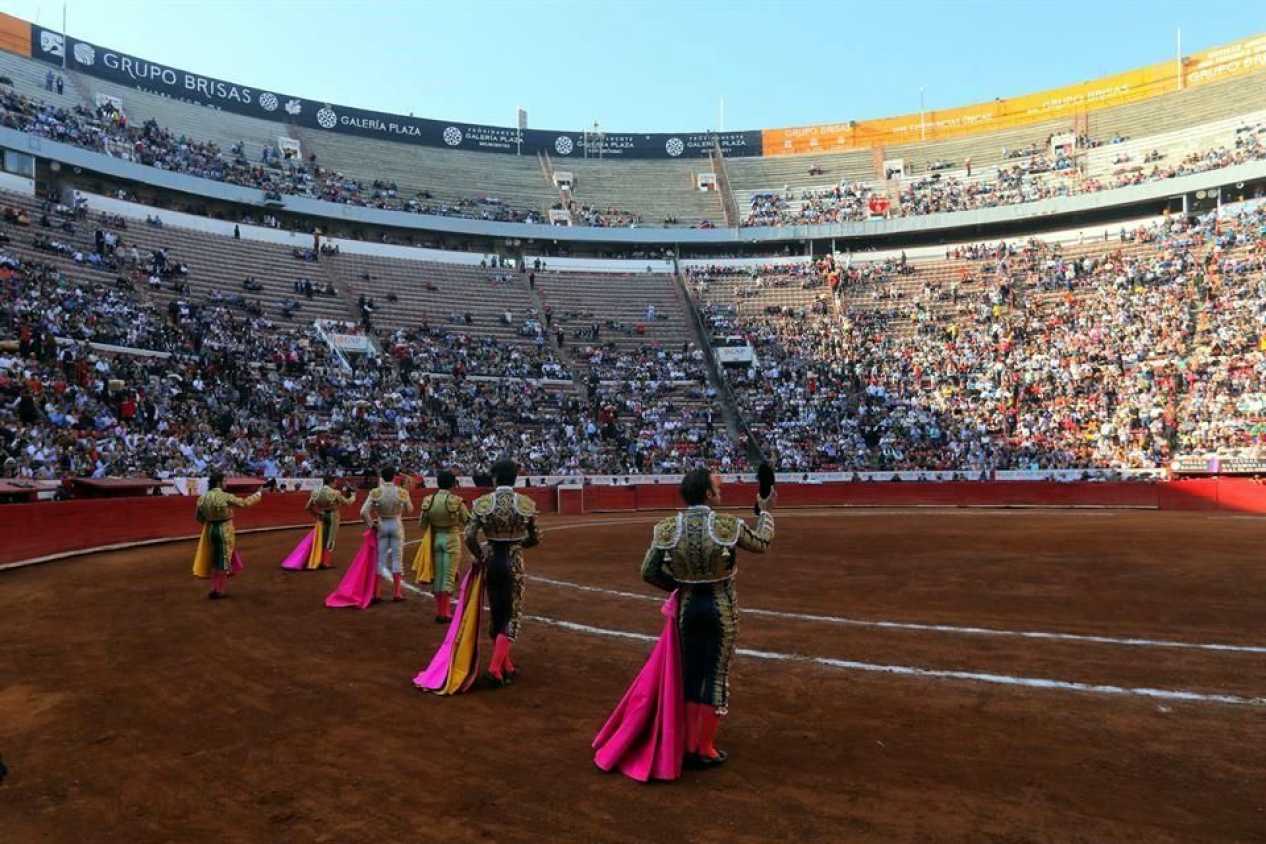 Prohíben provisionalmente corridas de toros en la Plaza México