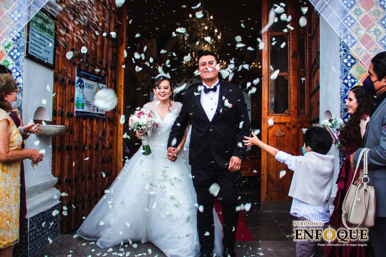 Hugo Coyotl y Nayeli Hernández Hernández se unen en matrimonio