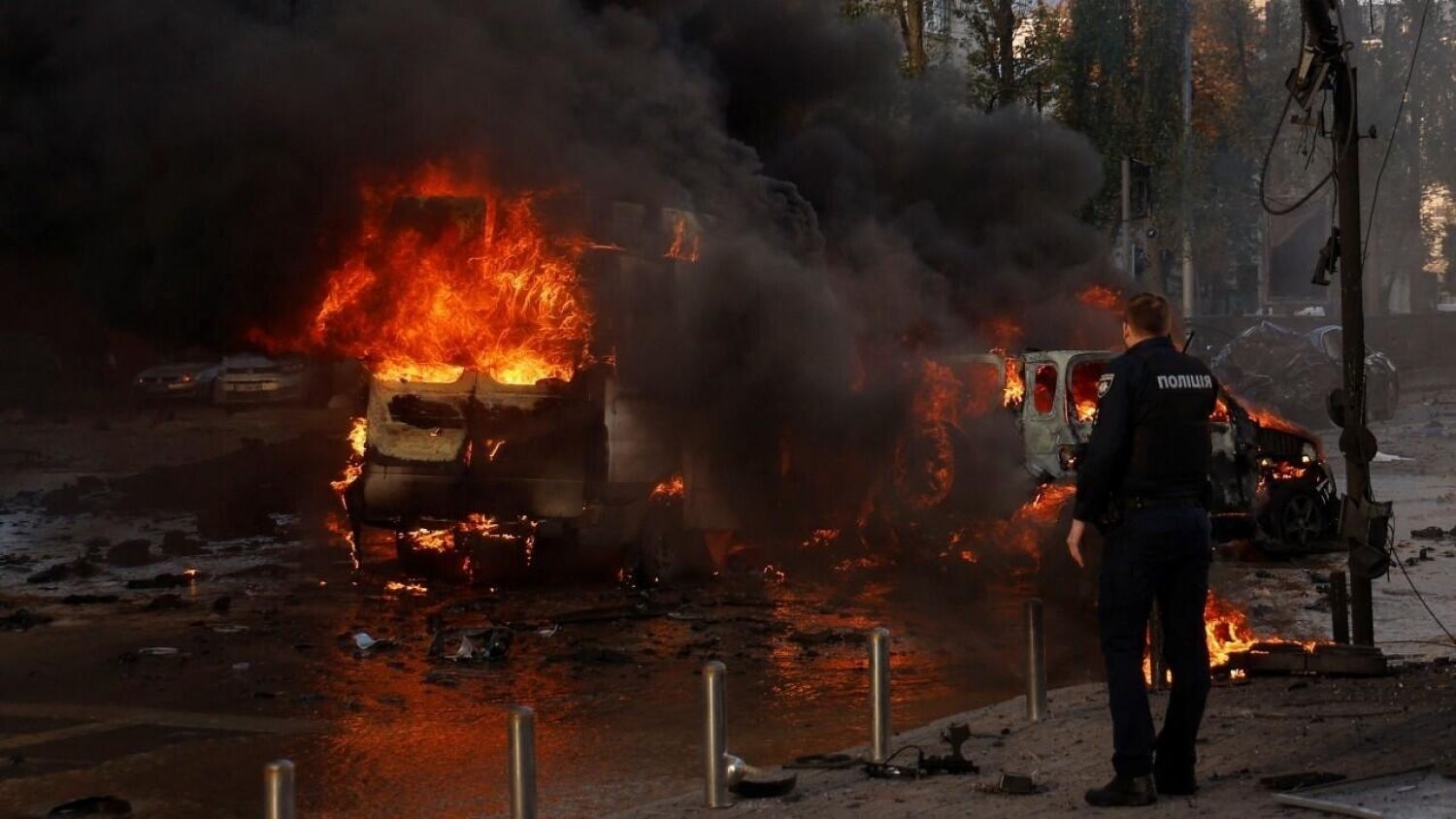 Ciudades de Ucrania son bombardeadas mientras el G20 condena la invasión de Rusia