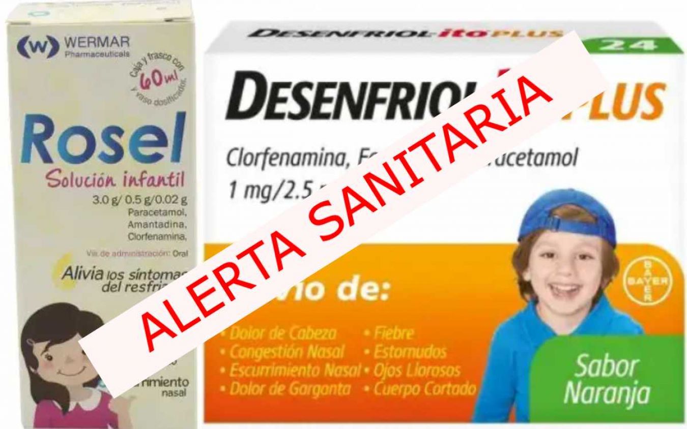 Alerta Cofepris por falsificación del Desenfriolito y Rosel