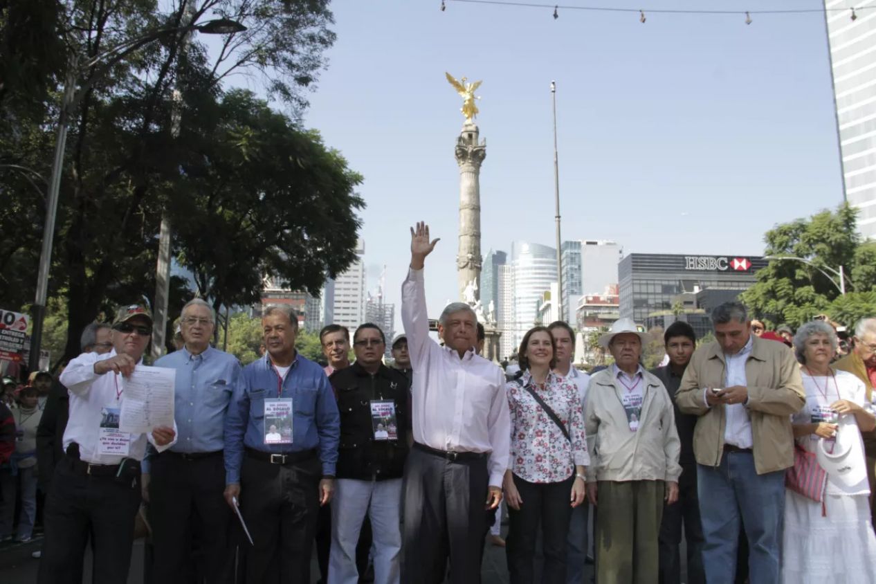 Este próximo 27 de noviembre será la Marcha del AMLO del Ángel al Zócalo; esta es la ruta