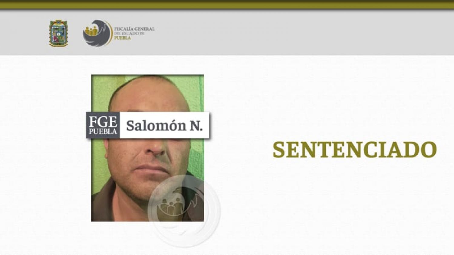Salomón N. es sentenciado a 45 años de prisión por el feminicidio de su esposa en Cañada Morelos