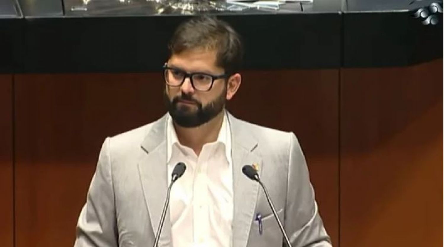 Gabriel Boric, presidente de Chile, calificó de “brutal” la cifra de feminicidios en México