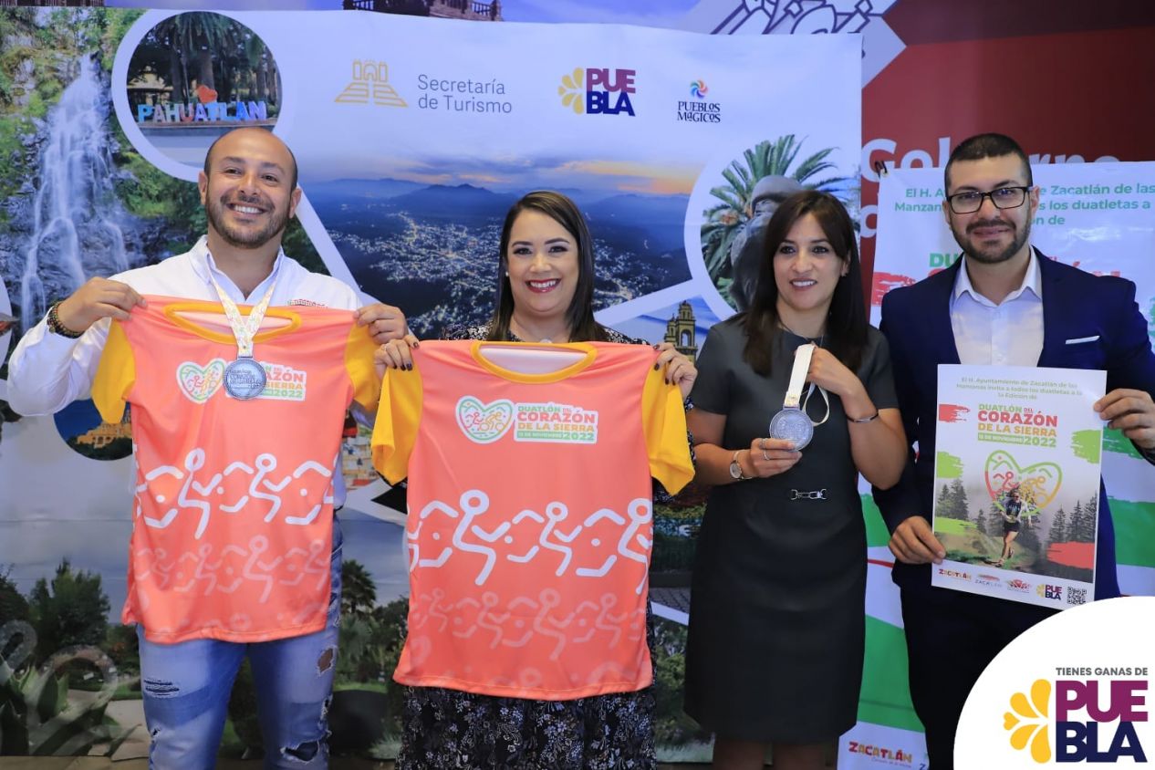 Anuncian en Duatlón 'Corazón de la Sierra' en Zacatlán