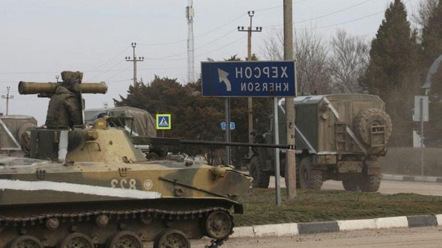 Fuerzas militares de Rusia confirman una ofensiva del ejército ucraniano en la región de Jersón 