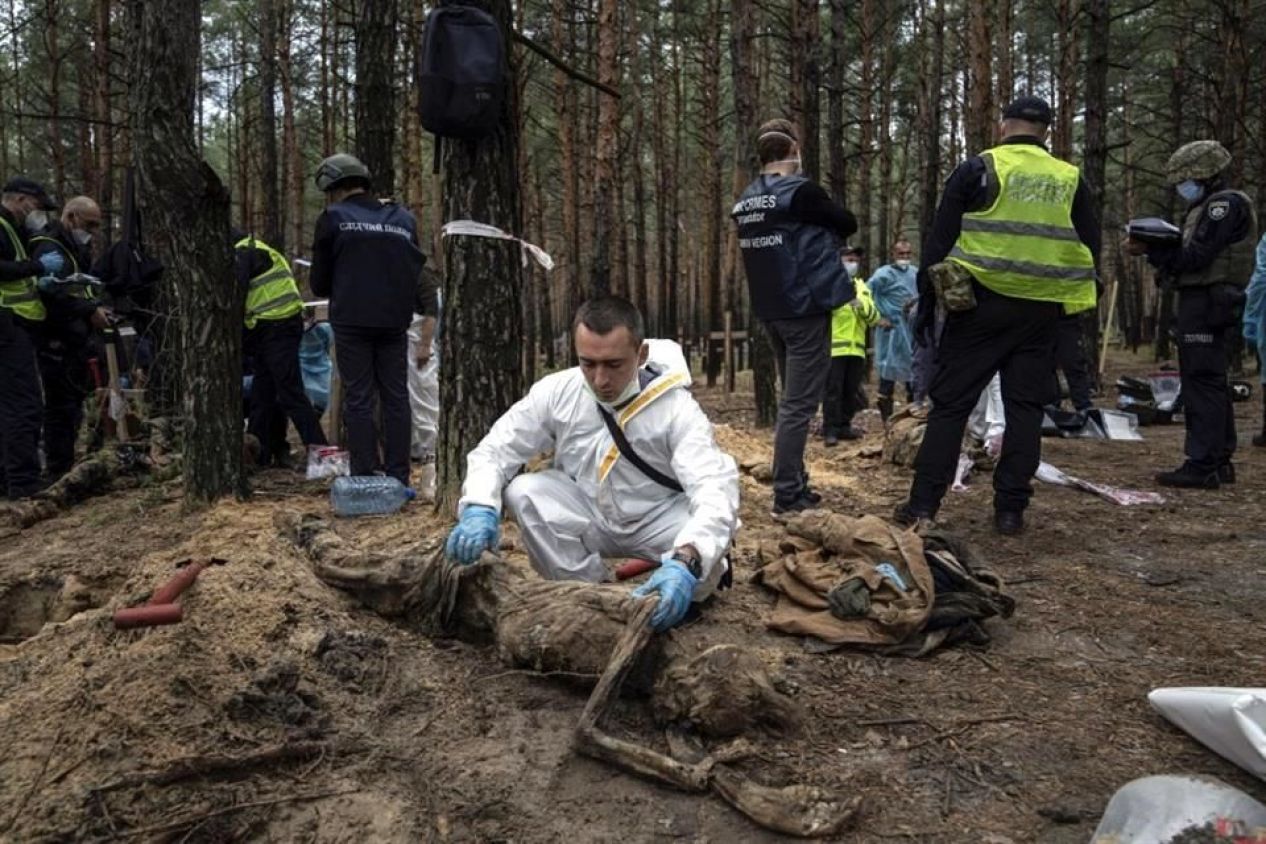 Presidencia de la UE pidió la creación de un tribunal para juzgar crímenes de guerra en Ucrania