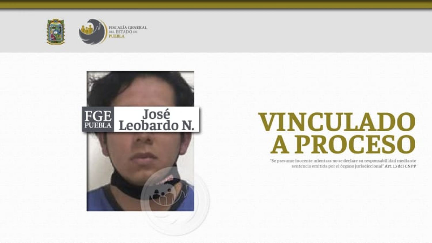 Leobardo N. es enviado a prisión por abusar sexualmente de la hija de su pareja sentimental en Puebla