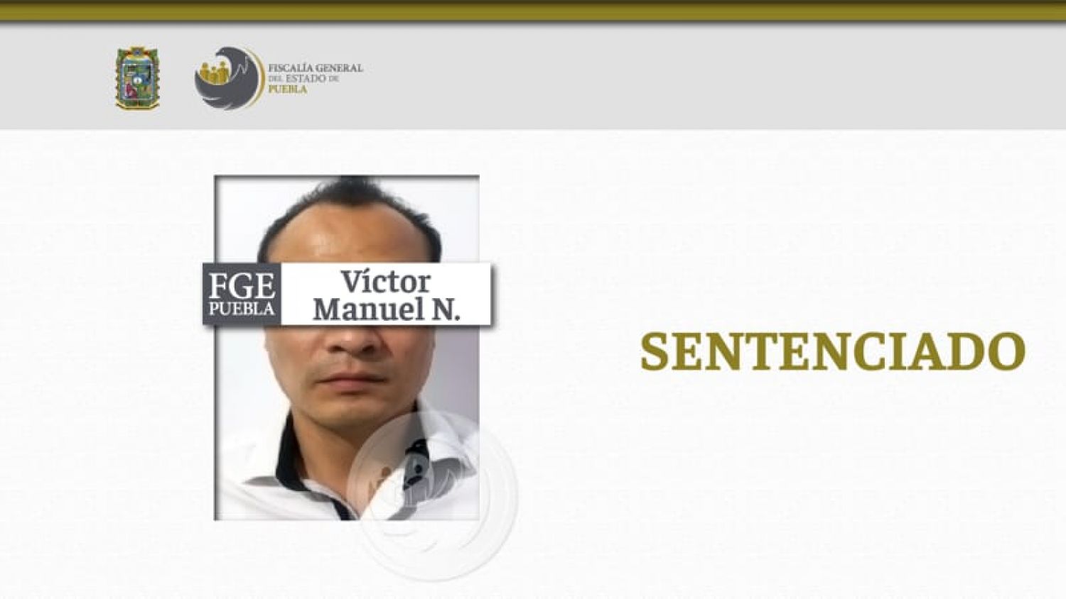 Víctor Manuel N. es sentenciado a 42 años de prisión por el feminicidio de su pareja