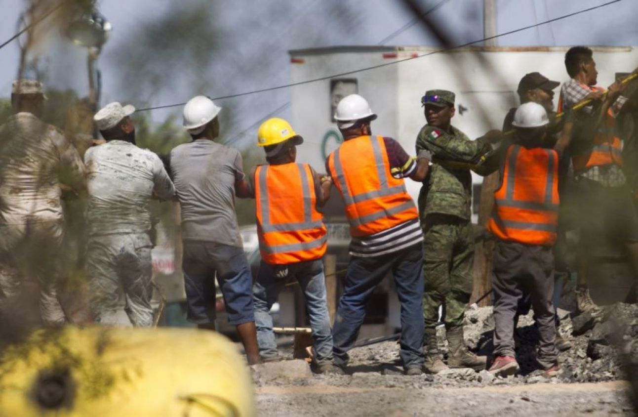 Se derrumba mina en Indé, Durango: protección civil ya realiza labores de rescate