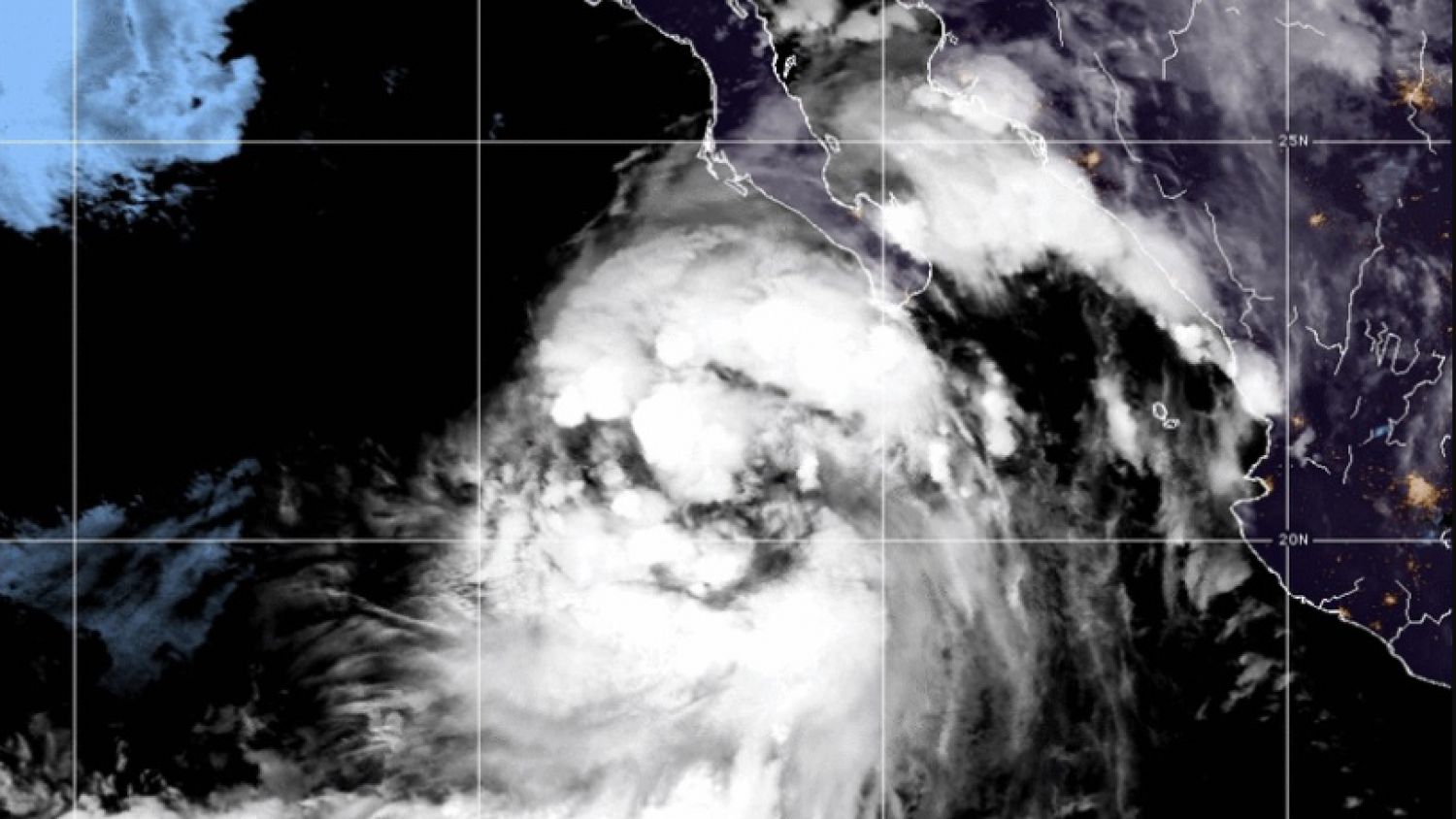 Depresión tropical Once-E se intensificó a tormenta tropical “Javier”; se esperan lluvias intensas en estos estados