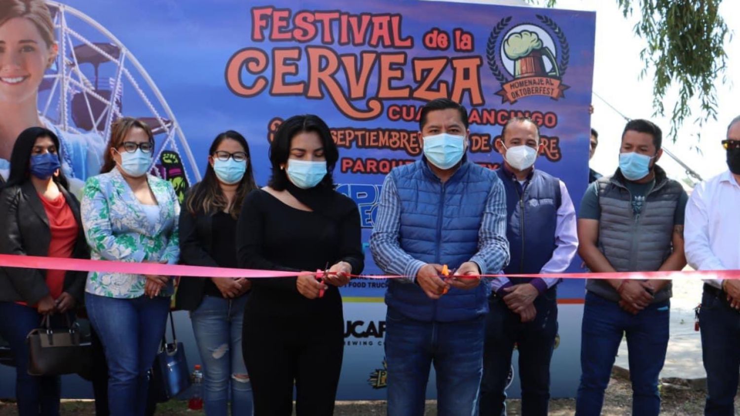 En Cuautlancingo; fue inaugurado el Festival de la Cerveza 