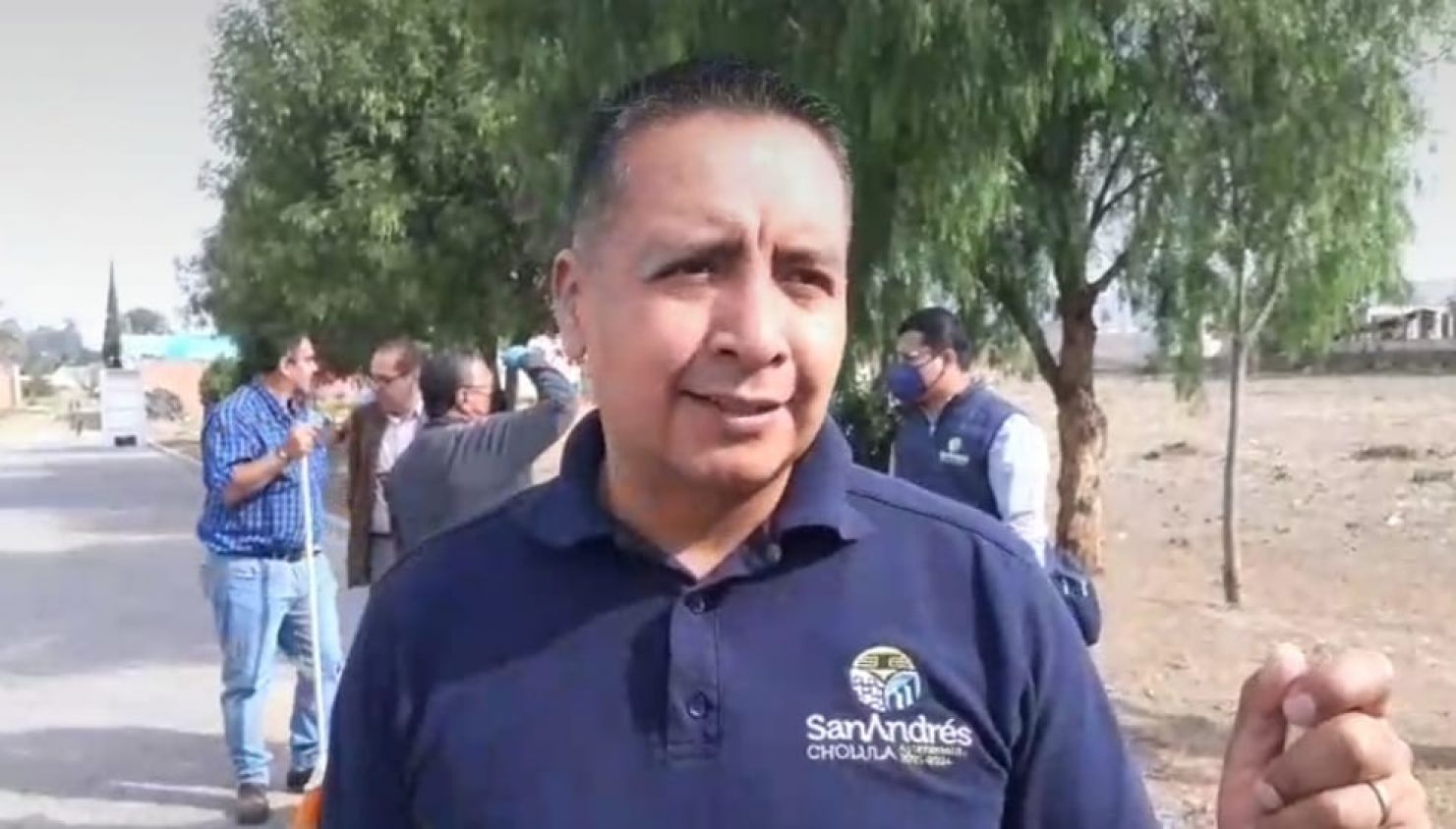 Edmundo Tlatehui participa con “San Andrés es mi Casa y yo la Limpio” en San Luis Tehuiloyocan