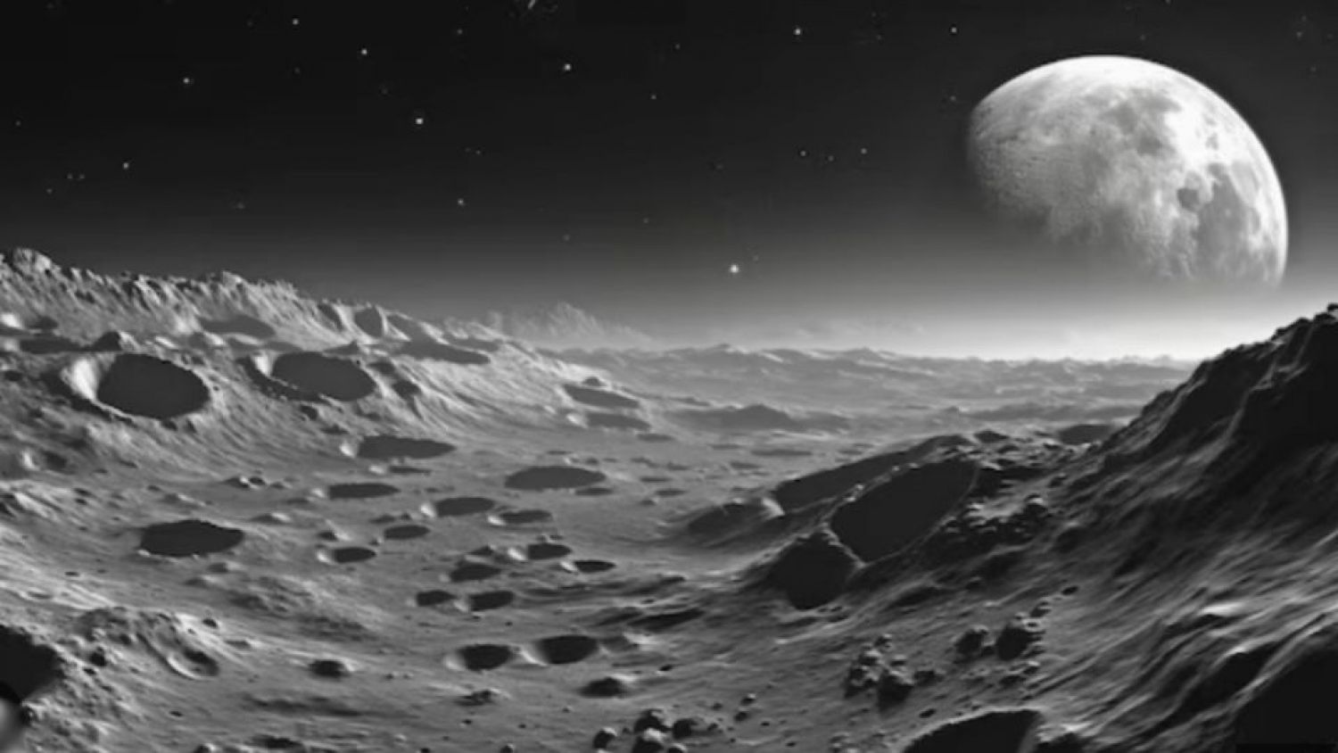 Así luce el Polo Sur de la Luna en increíbles fotos tomadas gracias a una misión espacial de la India 