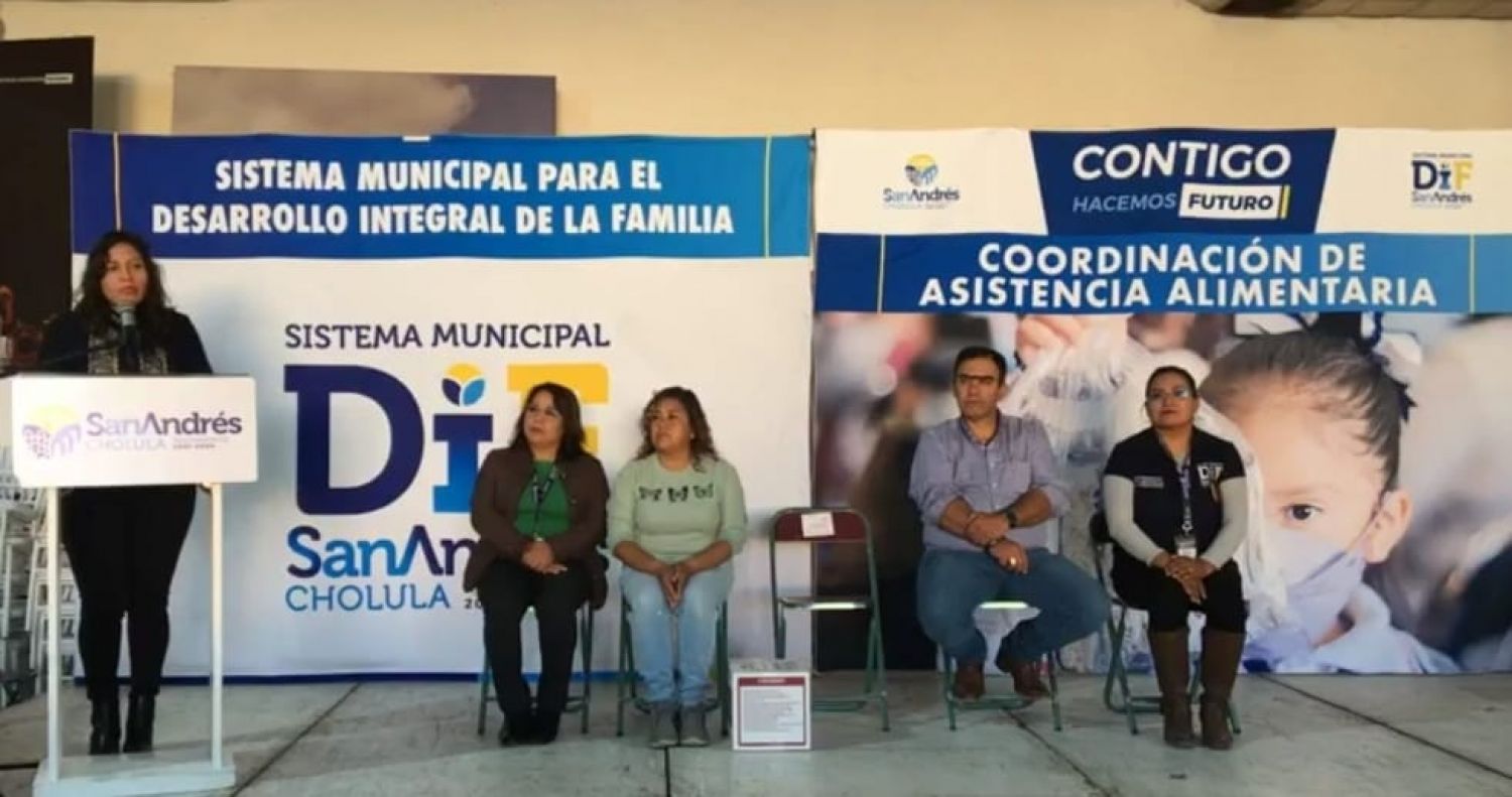 Guadalupe Cuautle entrega apoyo alimentario a sectores vulnerables de forma conjunta con gobierno estatal