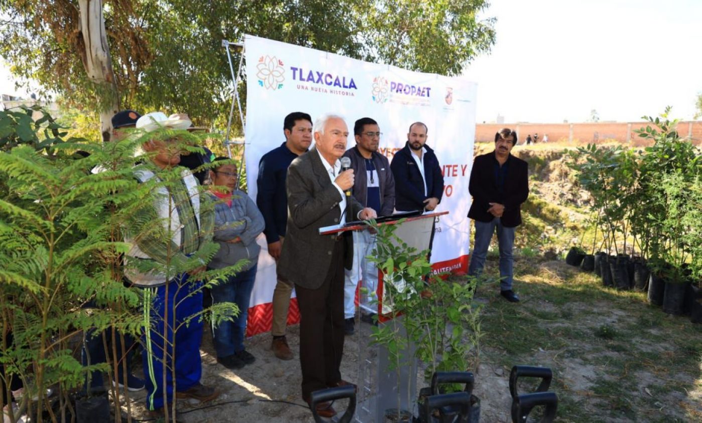 En Chiautempan se inicia el proyecto Beneficio del ambiente y bienestar