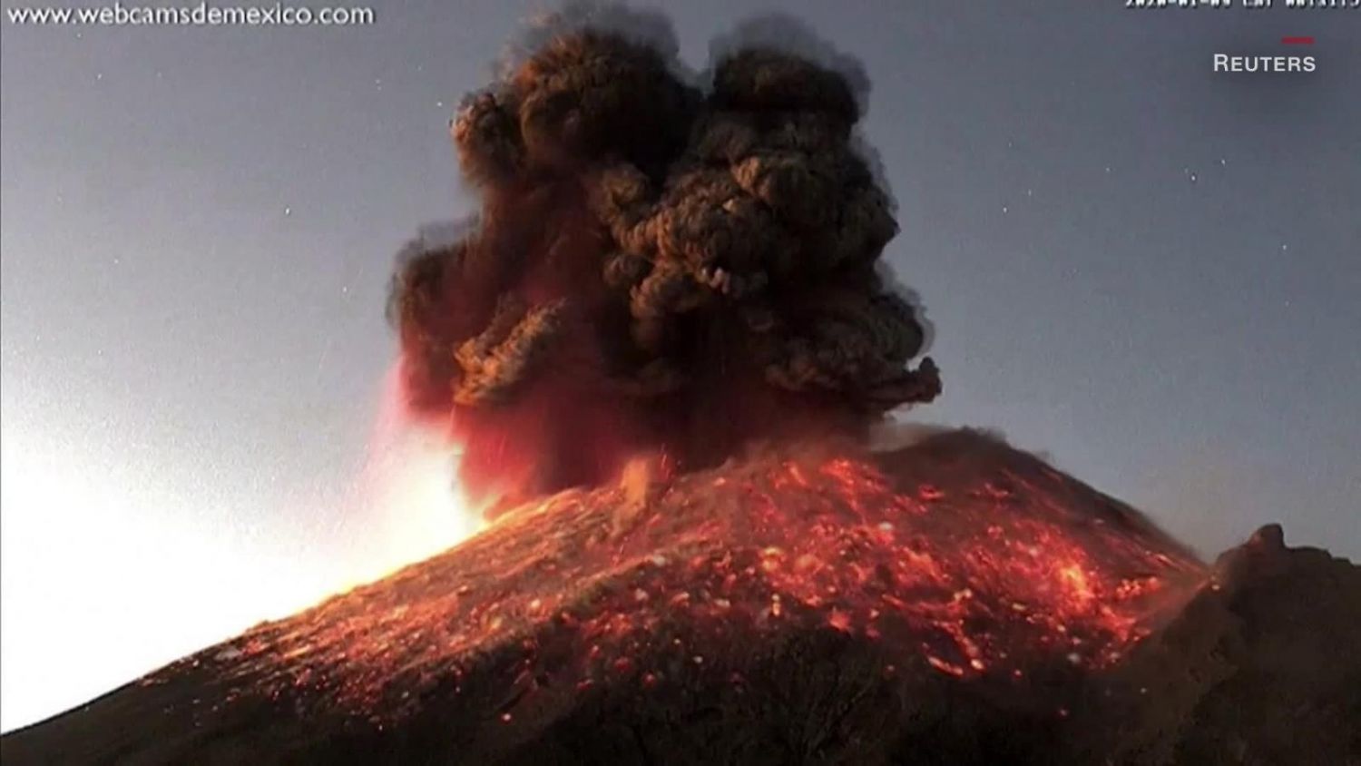 Qué hacer en caso de que explote el volcán Popocatépetl